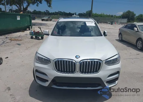 2020 BMW X3 xDrive30I z USA, uszkodzony, nr VIN 5UXTY5C01LLT34862